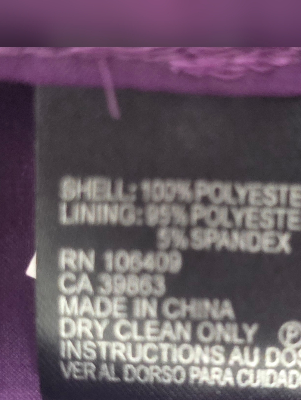 Tahari ASL Sleeveless Purple Floral Fit-and-Flare Dress Size 8 NWT - Picture 14 of 15